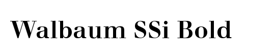 Walbaum SSi