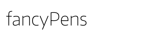 fancyPens
