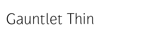 Gauntlet Thin