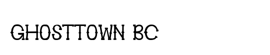 Ghosttown BC