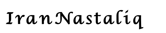 IranNastaliq