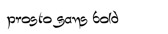 Prosto Sans