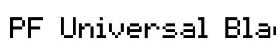 PF Universal Black
