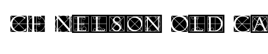 CF Nelson Old Caracters