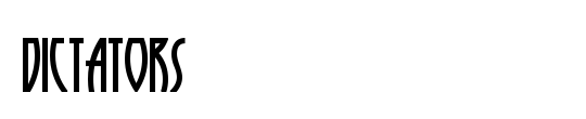 Dictators