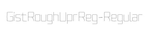 GistRoughUprReg
