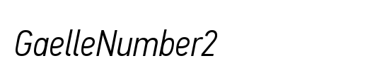 GaelleNumber2