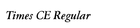 Times CE