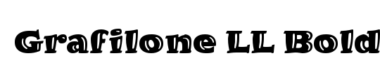 GrafiloneLL Bold