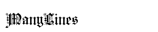 ManyLines