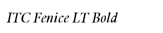 ITCFenice LT Regular