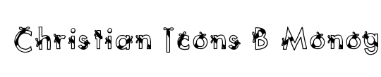 Christian Icons B Monograms