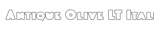 AntiqueOlive LT Roman