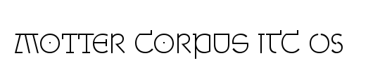 Motter Corpus ITC OS