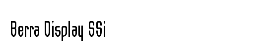 Berra Display SSi