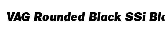 VAG Rounded Black SSi