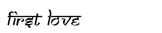 First Love