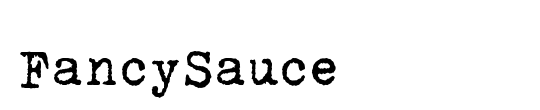 FancySauce