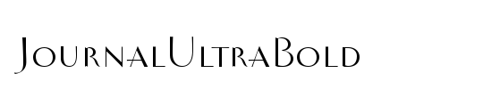 JournalUltraBold