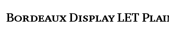 Bordeaux Display LET