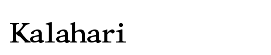 Kalahari
