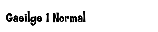 Gaeilge 1