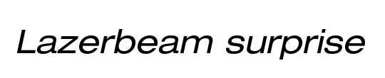 Lazerbeam surprise