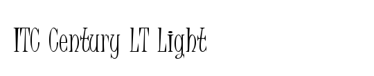 ITCCentury LT Light