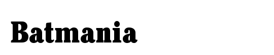 Batmania