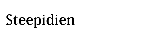 Steepidien