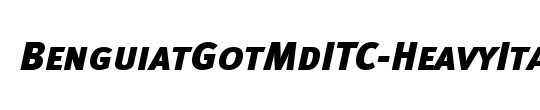 BenguiatGotMdITC