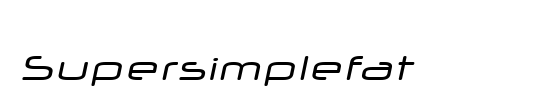 Supersimple