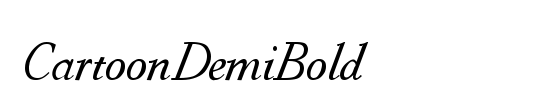 CartoonDemiBold