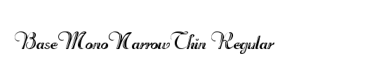 BaseMonoNarrowThin