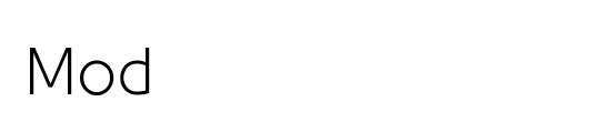 Mod