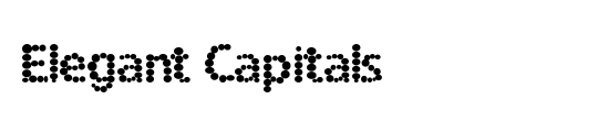 Elegant Capitals