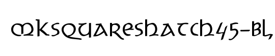 MKSquaresHatch45-Black