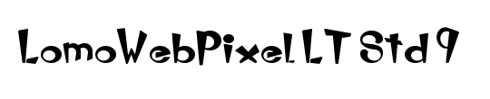 LomoWebPixel LT Std 9