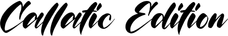 Callatic Edition