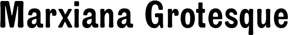 TT Marxiana Grotesque