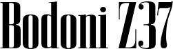 Bodoni Z37