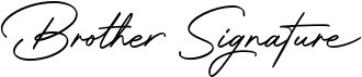 Brother Signature