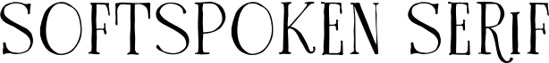 Softspoken Serif