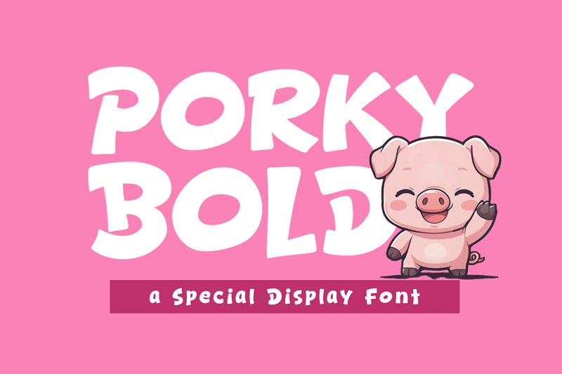 Porky Bold illustration